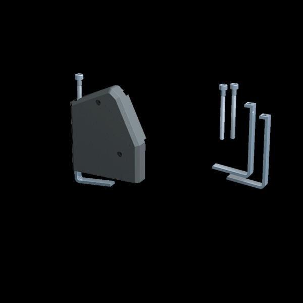 Productafbeelding Bachmann Bureau 1 montagebeugel (2 x)