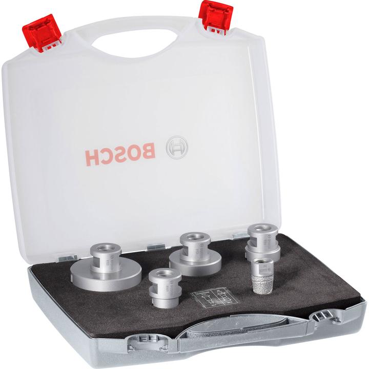 Produktbild Bosch Professional Zubehör PRO Ceramic dry X-Lock Bohrkronen-Set, 68 x 33, 51 x 33, 35 x 33, 25 x 33, 20 x 33 mm, 5-tlg. (25 mm, 35 mm)