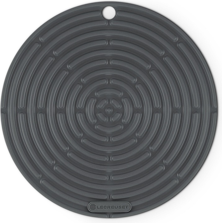 Actual product image Le Creuset Potholder Round Classic Flint (Silicone)