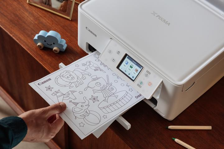 Image du produit Canon PIXMA TS7650i Blanc (Encre, Couleur)