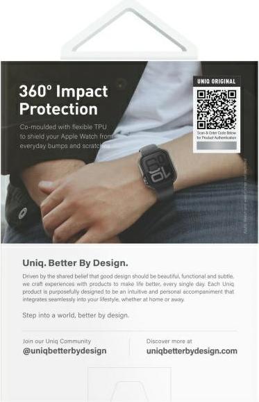 Produktbild Uniq case Valencia Apple Watch Series 46mm gold/gold