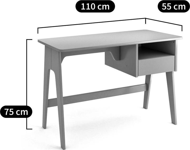 Image du produit La Redoute Interieurs Adil (110 x 55 x 76 cm)