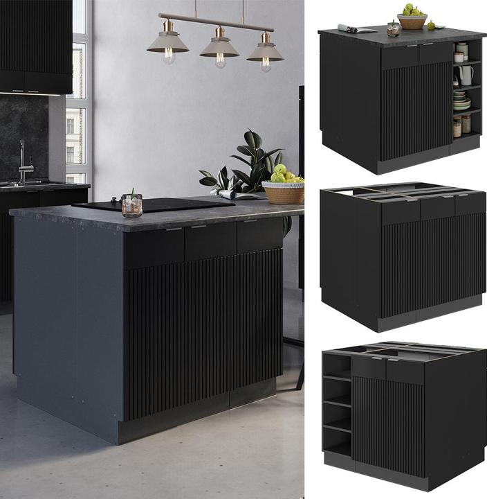 Produktbild Vicco Kücheninsel Fame-Line (90 x 81.60 x 82 cm)