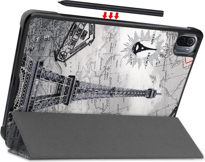 Actual product image Cover-Discount Xiaomi Pad 5 - Tri-fold Smart Case Paris (Xiaomi Pad 5)