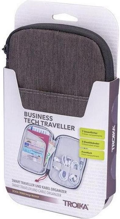 Actual product image Troika BUSINESS TECH TRAVELLER Smart Traveller, grau