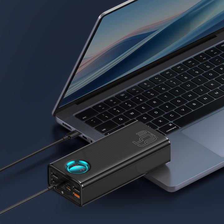 Actual product image Baseus Amblight Digital Display Charger (26800 mAh, 65 W, 99.90 Wh)