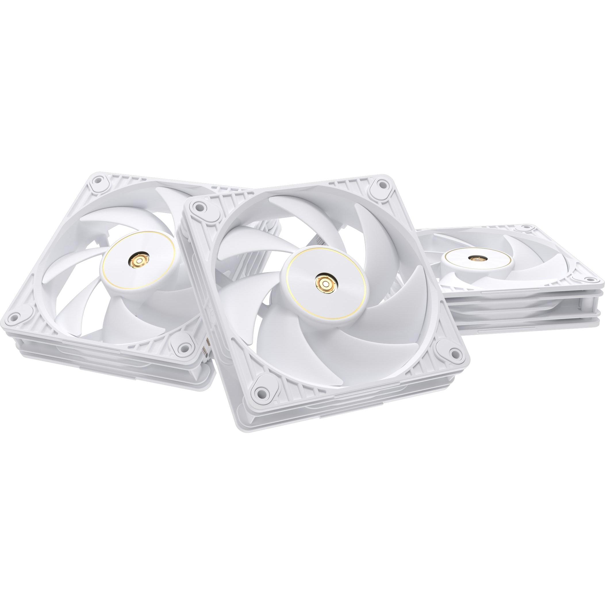 ASUS Ventilátor PROART PF120 3in1, 3x120mm, bílá (120 mm, 3x), PC Lüfter, Weiss