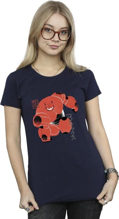 Immagine prodotto Disney Big Hero 6 Baymax Suite Pose Maglietta Donna (L)