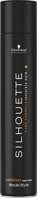 Schwarzkopf Silhouette Super Hold Hairspray (Black) 500ml (500 ml)