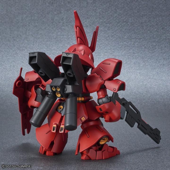 Actual product image Bandai GUNDAM - SD EX Standard Sazabi Gundam SD - Model Kit