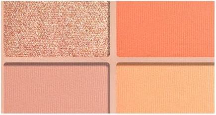 Actual product image Huda Beauty Eye shadow palette GloWish (Micro Mini Eyeshadow) 4.05 g - Shade: Palette Clay (Clay pallet)