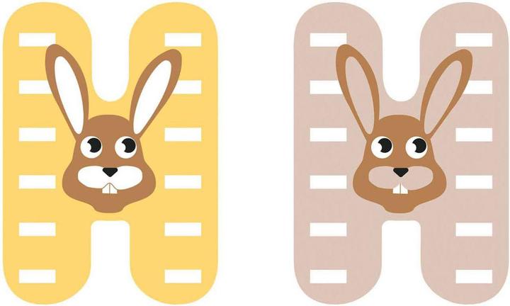 Actual product image small foot Holzbuchstabe Kinderzimmer H