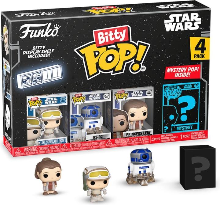 Produktbild Funko Star Wars Bitty POP! Vinyl Figuren 4er-Pack Luke 2,5 cm