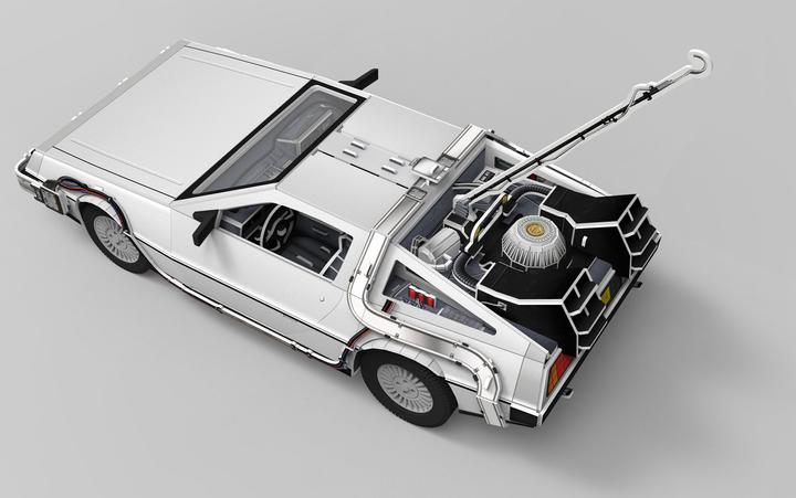 Actual product image Revell Back to the Future (157 pieces)
