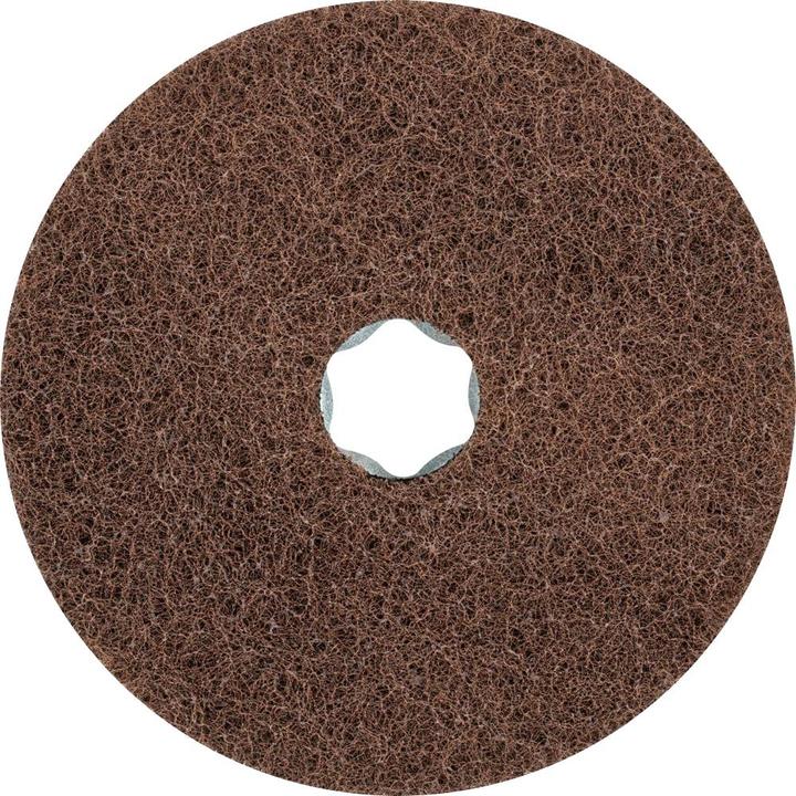 Pferd COMBICLICK weiche Vliesronde CC Ø 115 mm A 180 zum Reinigen & Satinieren für Winkelschleifer