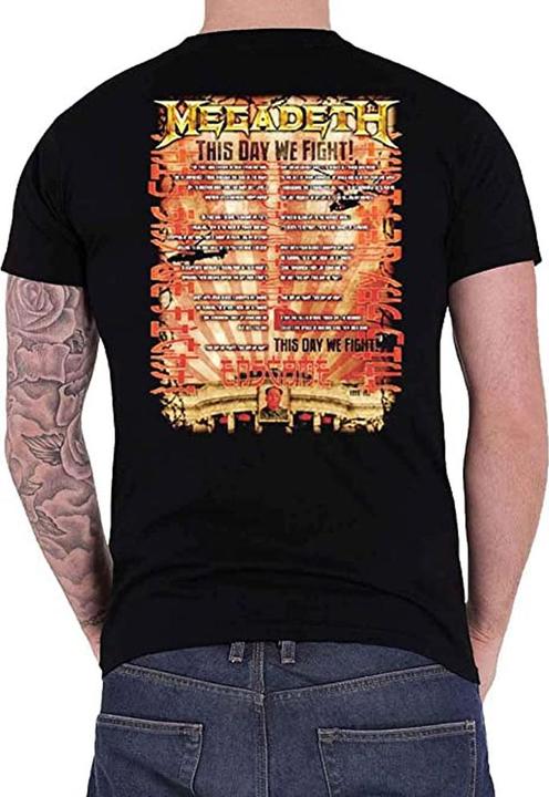 Immagine prodotto Megadeth Maglietta da adulto China Whitehouse con stampa sul retro (XXL)