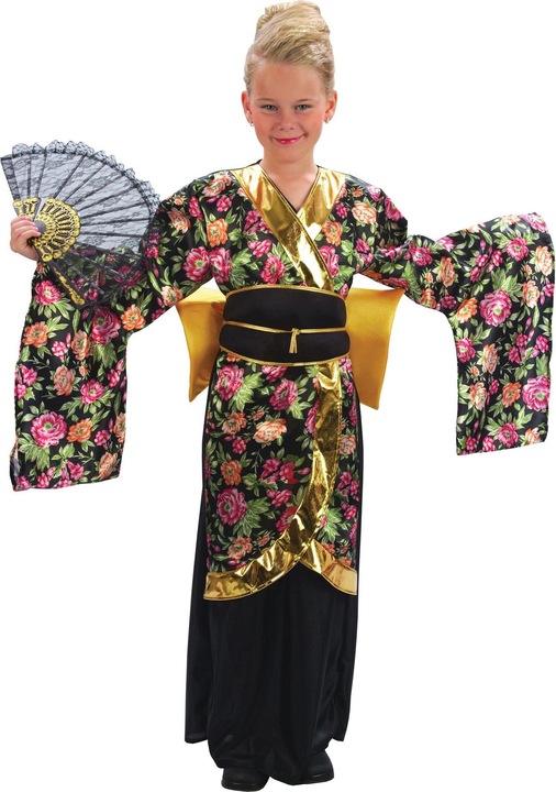 Produktbild Bristol Novelty Mädchen Kimono Kostüm (M)