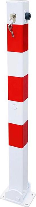 NoName Absperrpfosten 70x70 umlegbar 900 mm mit Zylinderschloss