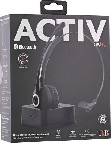 Image du produit T'nB Casque professionnel TNB Activ 300M (Sans fil, USB-A)