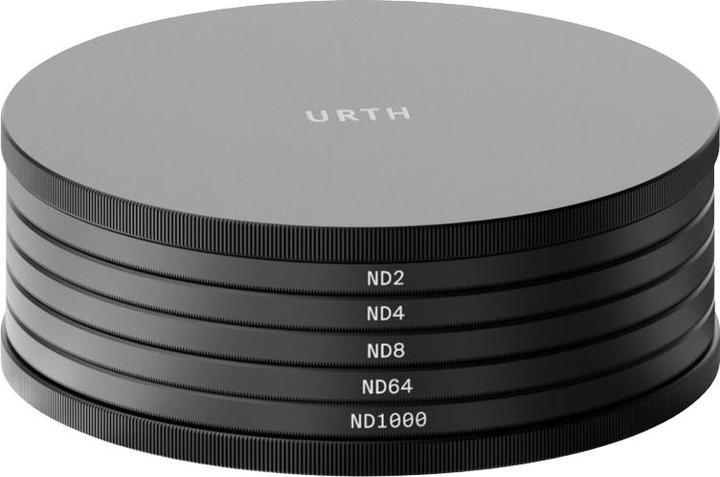 Produktbild Urth 82mm ND2, ND4, ND8, ND64, ND1000 Lens Filter Kit (Plus+) (82 mm, ND- / Graufilter)