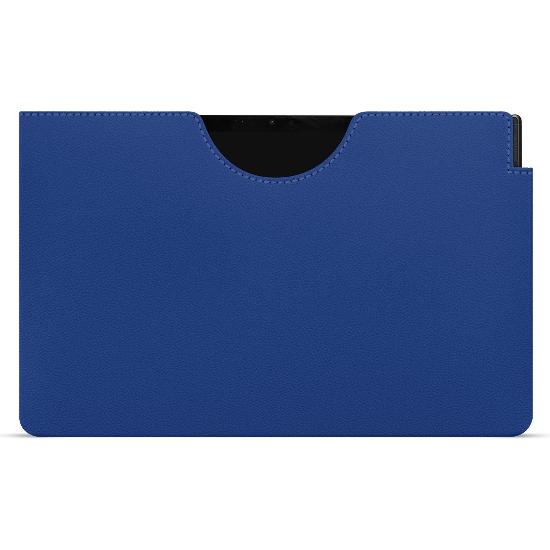 Noreve Lederschutzhülle (Galaxy Tab S9), Tablet Hülle, Blau