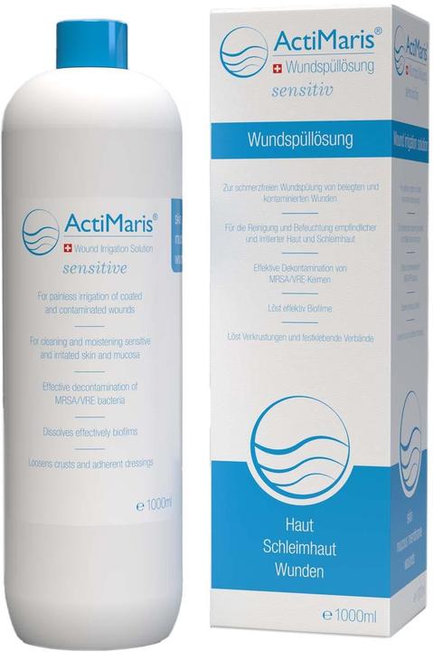 Actual product image ActiMaris sensitive Wound Irrigation Solution Solvent