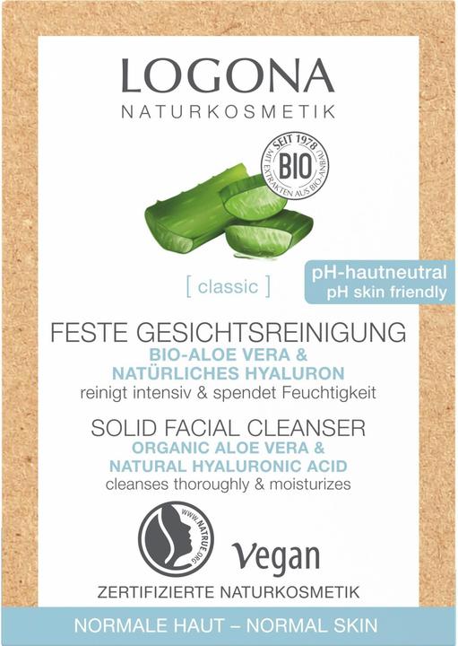Produktbild Logona Classic feste Gesichtsreinigung fest (Reinigungstücher Gesicht)