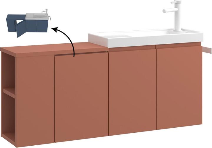 Produktbild Homitis Ferla 110 Bathroom Cabinet With Sink