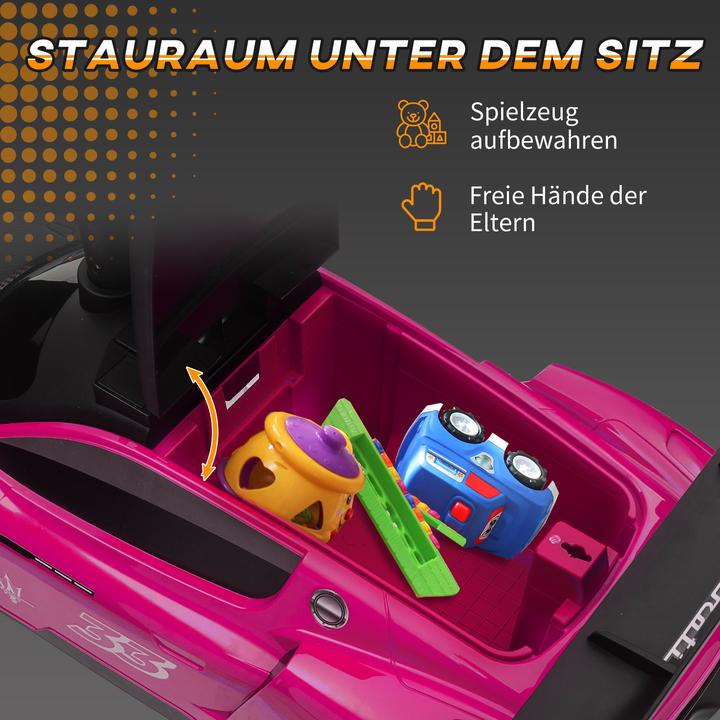 Actual product image Aiyaplay Rutschauto Kunststoff, Stahl Rosa