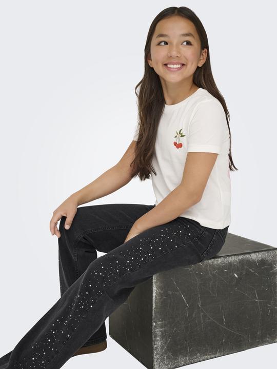 Produktbild Only KOGJUICY Hohe Taille Weiter Beinschnitt Jeans Jeans mit weitem Bein (140)