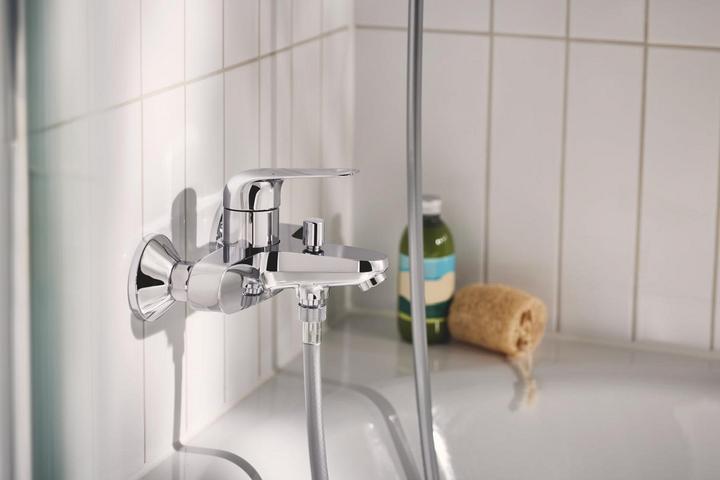 Immagine prodotto Grohe Swift QuickFix Wannenarmatur, inkl. Montageschlüssel, wassersparend, chrom