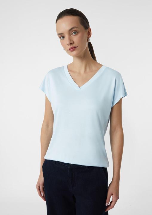 Immagine prodotto Comma T-Shirt Shirt aus Viskose mit V-Ausschnitt (40)
