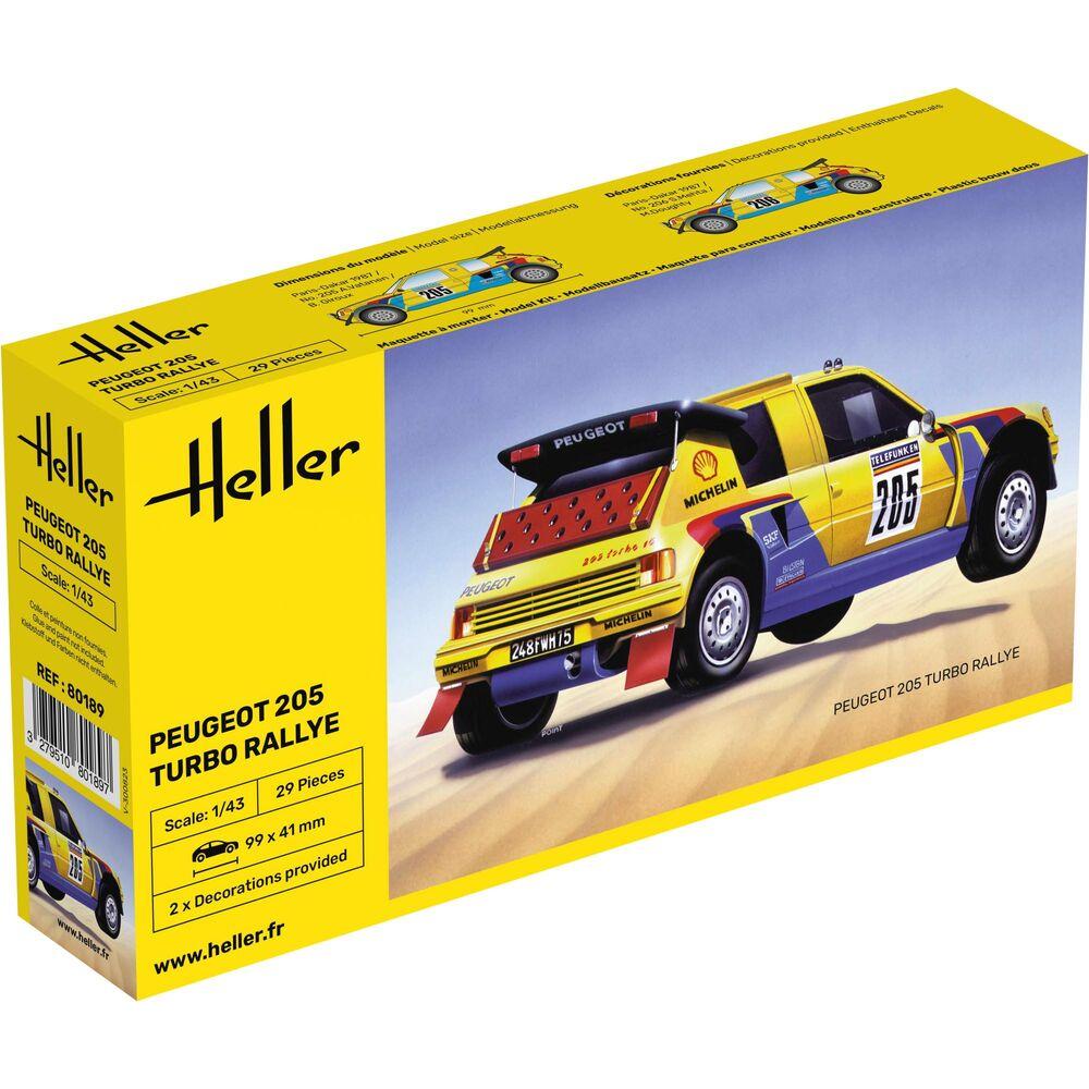 Heller Peugeot 205 Turbo Rally