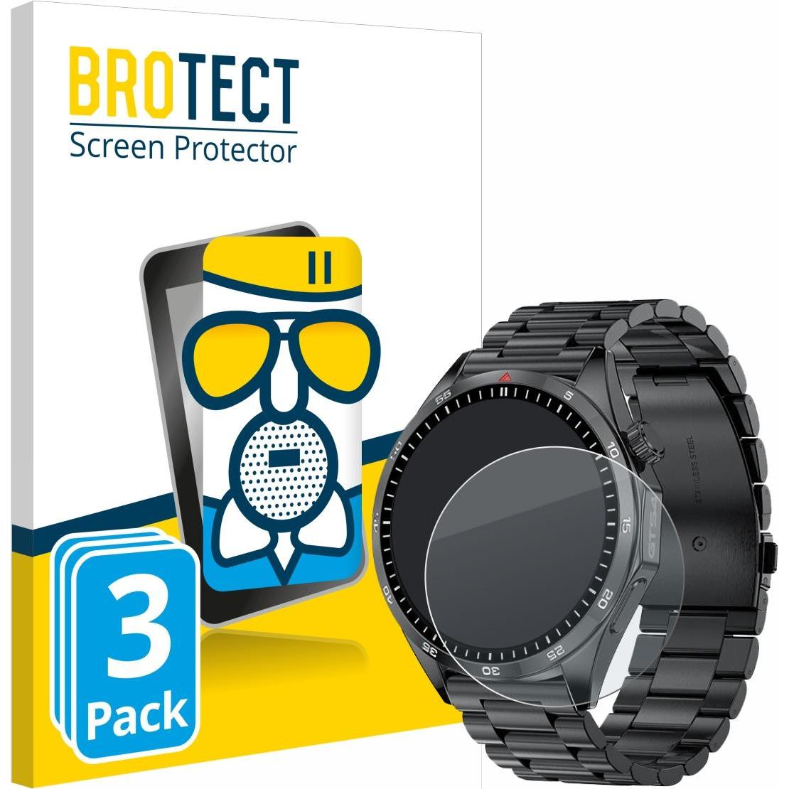 Thumbnail - BROTECT Schutzglas Schutzfolie Glas Folie Displayschutz matt, Smartwatch Schutzfolie, Grau