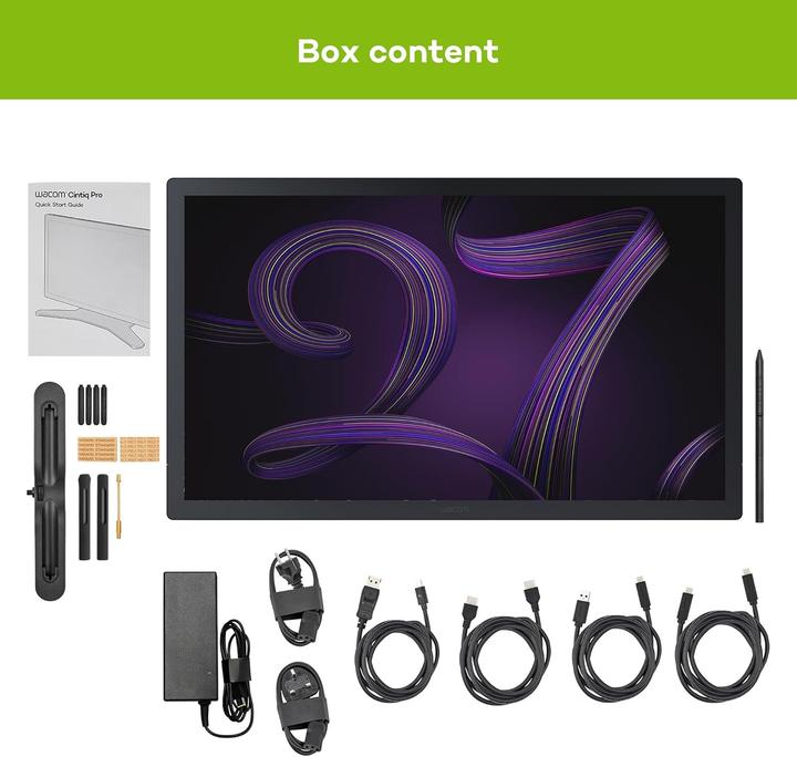 Actual product image Wacom Cintiq Pro 27 (26.90", 5080 lpi)