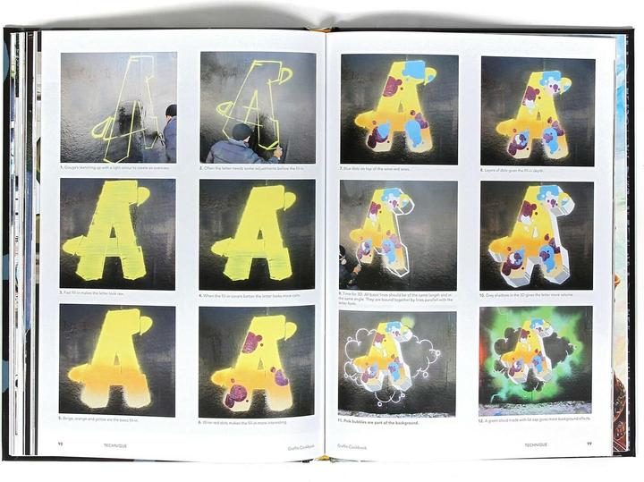 Produktbild Graffiti Cookbook (Englisch, Tobias Barenthin Lindblad, Mikael Nyström, Björn Almqvist, Torleik Sjöstrand, 2015)