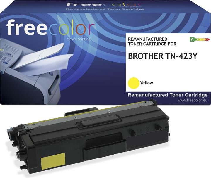 Actual product image Freecolor TN-423 compatible (Y)