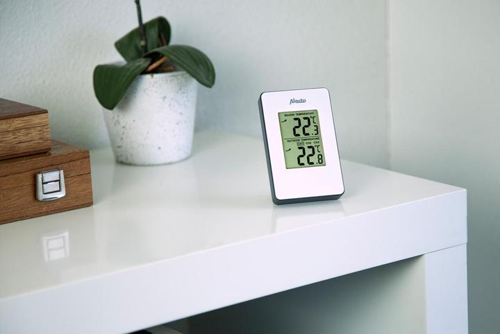 Image du produit Alecto WS-1050 Station météo avec capteur extérieur (Blanc)