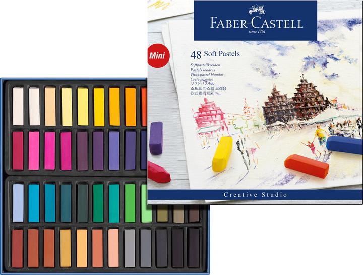 Produktbild Faber-Castell Softpastellkreiden Mini (48 x)