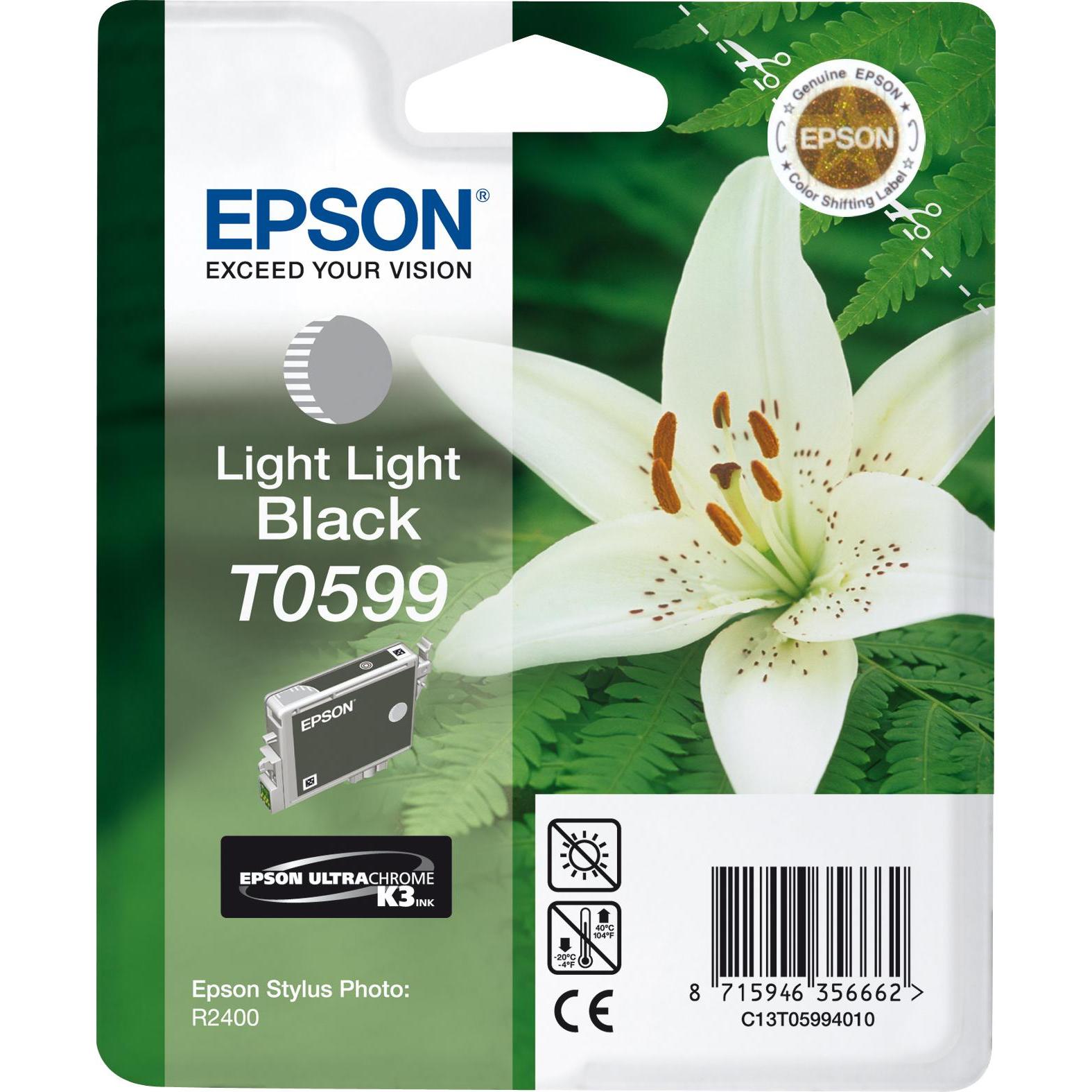 Epson, Druckerpatrone, T0599 Ultra Chrome K3 (LLK)