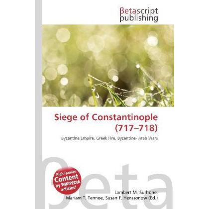 Siege of Constantinople (717 718), Fachbücher