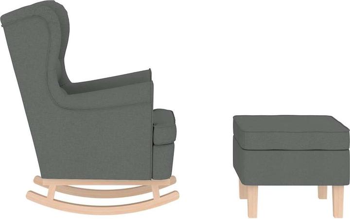 Actual product image vidaXL Schaukelsessel