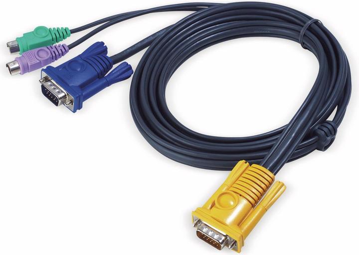 Produktbild Aten 2L-5203P PS/2 Kabelsatz zu KVM-Switch, 3m