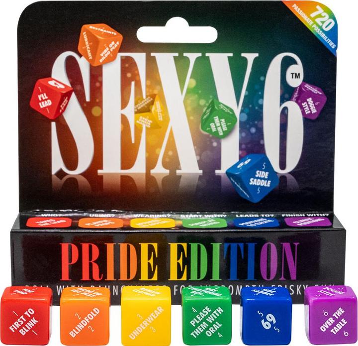 Produktbild Creative Conceptions Sexy 6 Dice - Pride Edition (Würfelspiel)