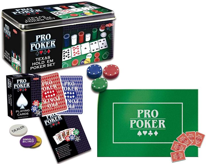Produktbild Tactic Pro Pokerset (Polnisch, 2 - 8 Spieler)