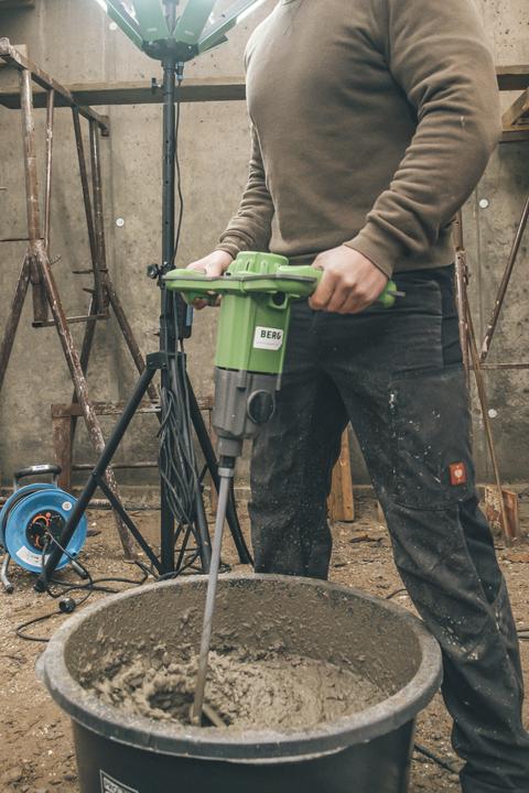 Produktbild Berg HANDRÜHRWERK MX 19 (230V - EU) - 1850W, 2-GANG, 180-460/300-750 U/MIN