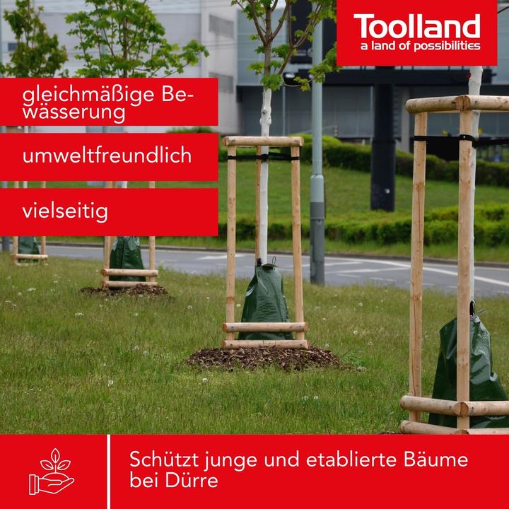 Produktbild Toolland Baumbew?sserungsbeutel - 75 L - 420 g/m? (Baumbewässerungssack)