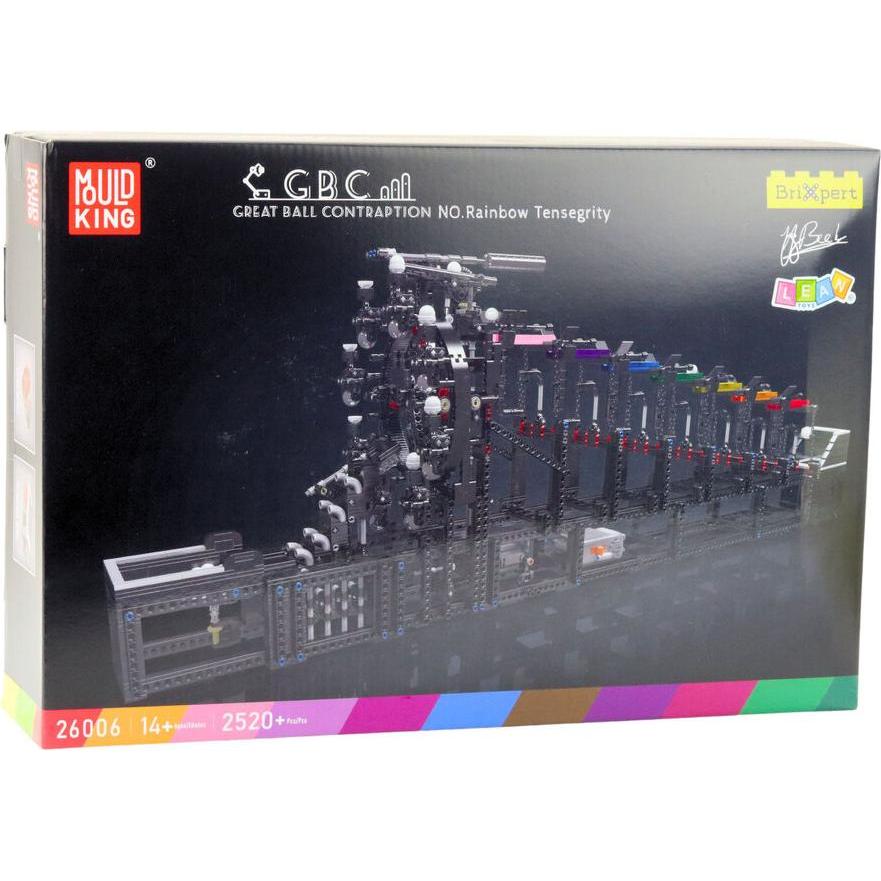 [n]fibrecare Bausteine Kugelbahn mit Elektromotor 2520 Stk.