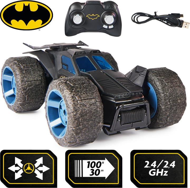 Actual product image Batman - Stunt Shot Batmobile RC Scale: 1:18 (6066871)