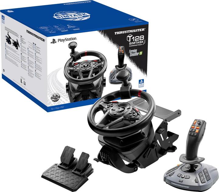 Actual product image Thrustmaster T128-P Simtask Farming Pack (PC, PS5)